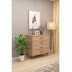 Asra Trend %100 MDFLAM 4 ÇEKMECELİ ŞİFONYER 90cm Asra Trend %100 MDFLAM 4 ÇEKMECELİ ŞİFONYER 90cm