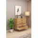 Asra Trend %100 MDFLAM 4 ÇEKMECELİ ŞİFONYER 90cm Asra Trend %100 MDFLAM 4 ÇEKMECELİ ŞİFONYER 90cm