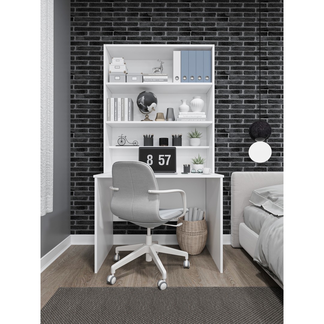 Asra Trend %100 MDFLAM Raflı Çalışma Masası Bilgisayar Ofis Ders Masası ÇM-03 Asra Trend %100 MDFLAM Raflı Çalışma Masası Bilgisayar Ofis Ders Masası ÇM-03