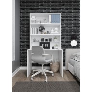 Asra Trend %100 MDFLAM Raflı Çalışma Masası Bilgisayar Ofis Ders Masası ÇM-03