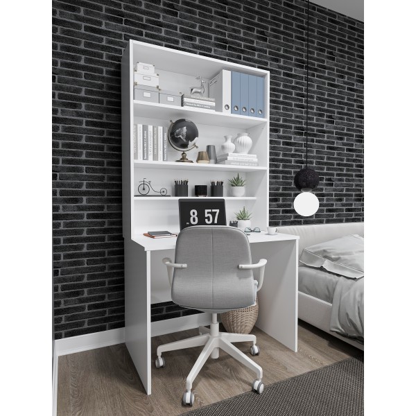 Asra Trend %100 MDFLAM Raflı Çalışma Masası Bilgisayar Ofis Ders Masası ÇM-03 Asra Trend %100 MDFLAM Raflı Çalışma Masası Bilgisayar Ofis Ders Masası ÇM-03
