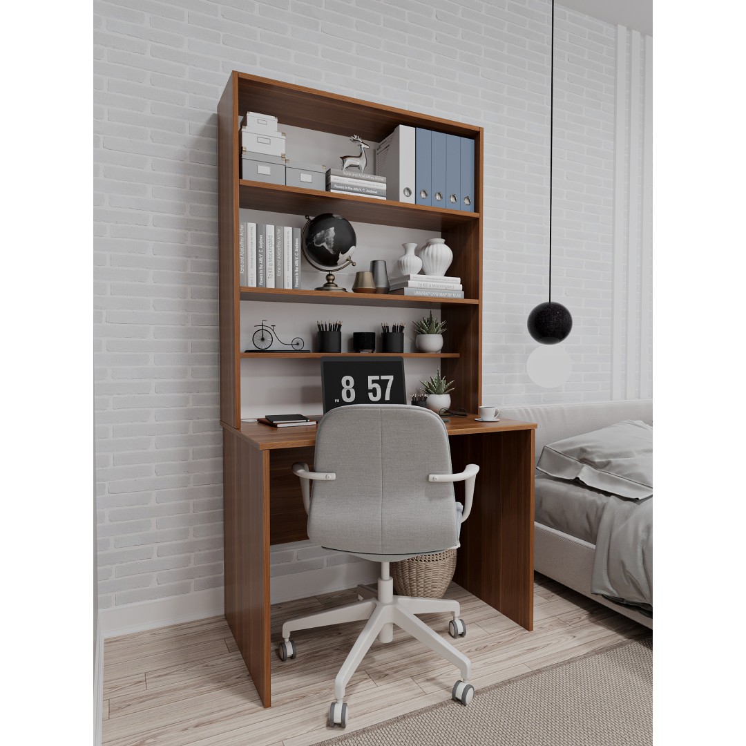 Asra Trend %100 MDFLAM Raflı Çalışma Masası Bilgisayar Ofis Ders Masası ÇM-03 Asra Trend %100 MDFLAM Raflı Çalışma Masası Bilgisayar Ofis Ders Masası ÇM-03
