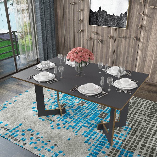 Asra Trend %100 MDFLAM Yemek Masası YM-02 Asra Trend %100 MDFLAM Yemek Masası YM-02