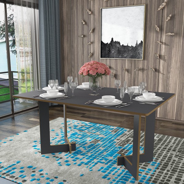 Asra Trend %100 MDFLAM Yemek Masası YM-02 Asra Trend %100 MDFLAM Yemek Masası YM-02