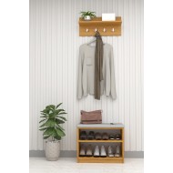 Asra Trend Puflu Ayakkabılık ve Askılık A-33