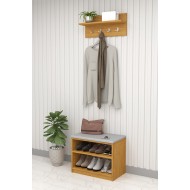 Asra Trend Puflu Ayakkabılık ve Askılık A-33