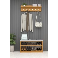 Asra Trend Puflu Ayakkabılık ve Askılık A-34