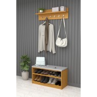 Asra Trend Puflu Ayakkabılık ve Askılık A-34