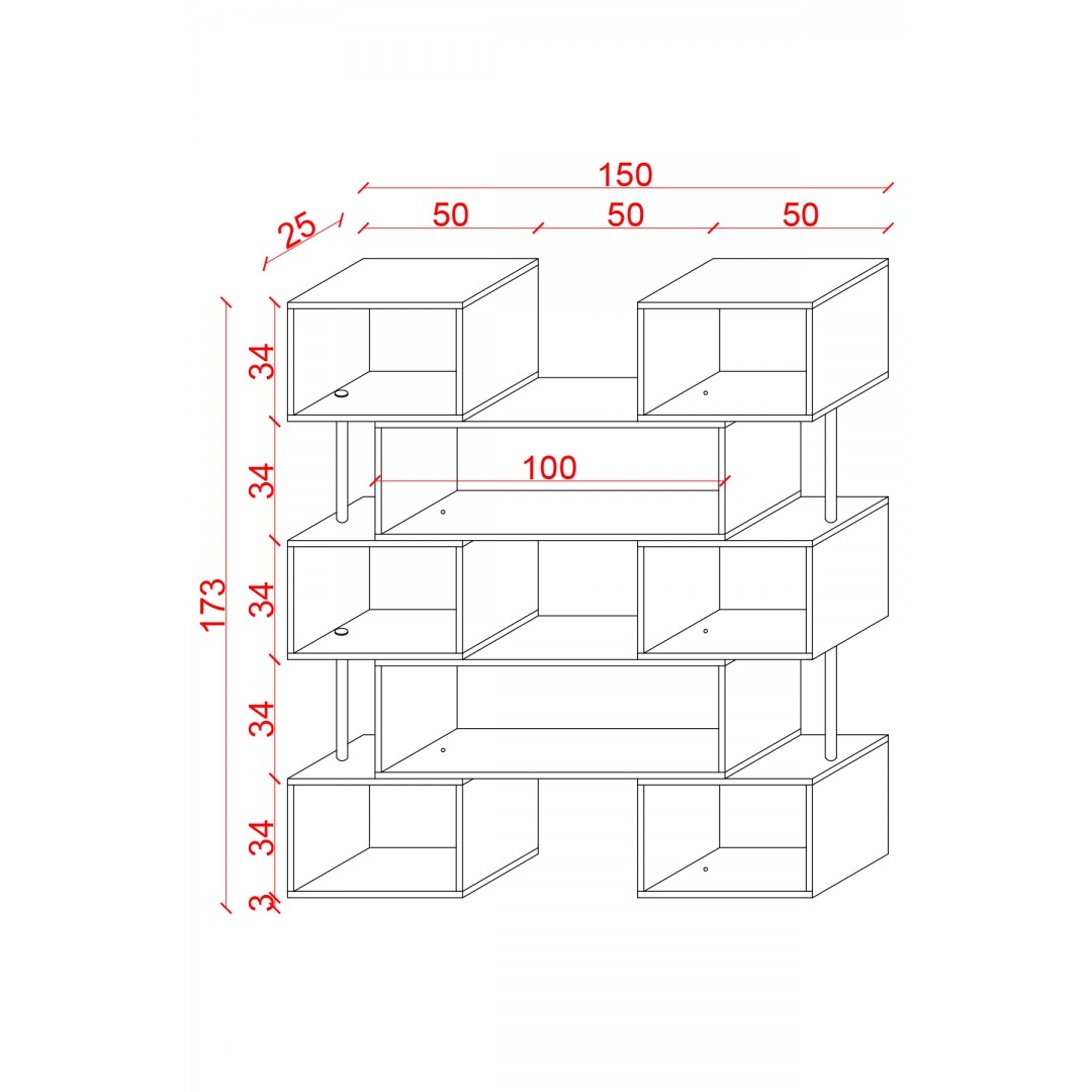 asratrend DK-02 Dekoratif Modern Kitaplık – Duvar/Köşe Modüler Şık Tasarım, Salon & Ofis Kitaplığı asratrend DK-02 Dekoratif Modern Kitaplık – Duvar/Köşe Modüler Şık Tasarım, Salon & Ofis Kitaplığı