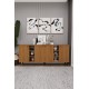 Geniş Konsol - Modern Büfe Dolap - 4 Kapaklı Şık Tasarım Salon ve Yemek Odası Ünitesi KNSL-05 Geniş Konsol - Modern Büfe Dolap - 4 Kapaklı Şık Tasarım Salon ve Yemek Odası Ünitesi KNSL-05
