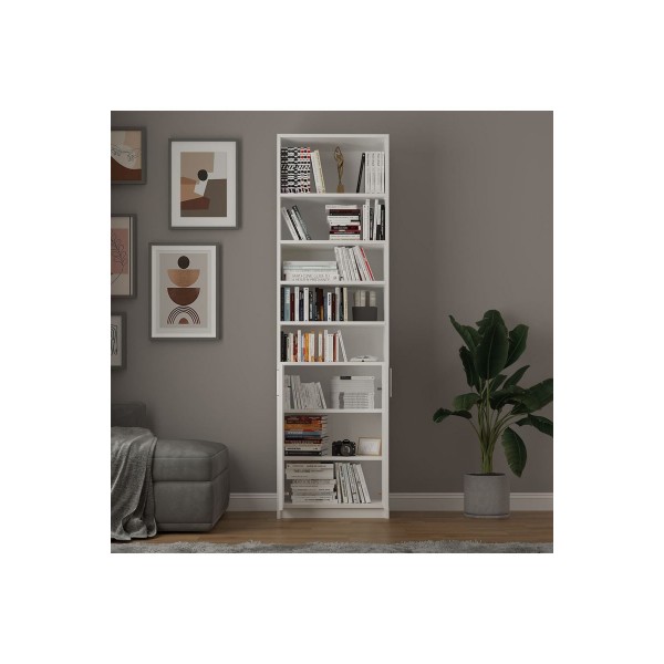 Asra Trend %100 MDFLAM Beyaz Kapaklı Kitaplık K-31 Asra Trend %100 MDFLAM Beyaz Kapaklı Kitaplık K-31