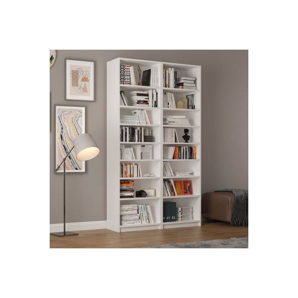 Asra Trend %100 MDFLAM Beyaz Kitaplık K-09 Asra Trend %100 MDFLAM Beyaz Kitaplık K-09