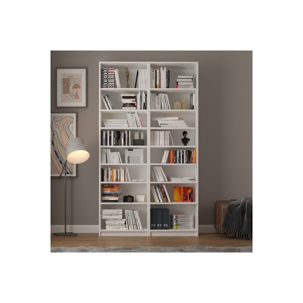 Asra Trend %100 MDFLAM Beyaz Kitaplık K-09 Asra Trend %100 MDFLAM Beyaz Kitaplık K-09