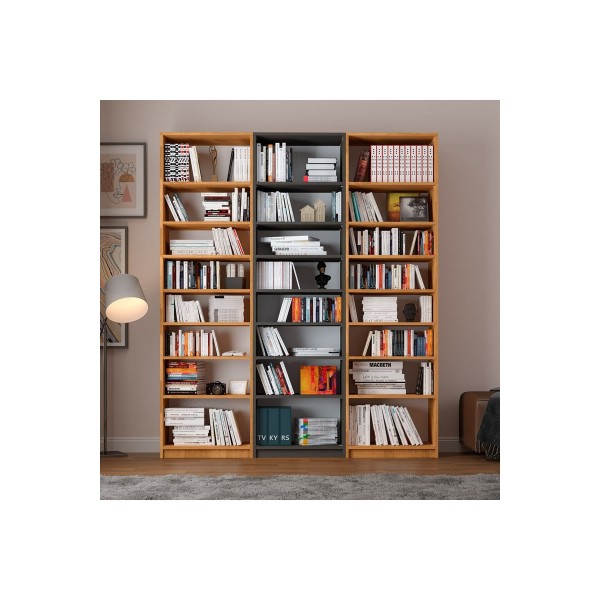 Koyu Gri & Petra Kitaplık K-29 Koyu Gri & Petra Kitaplık K-29