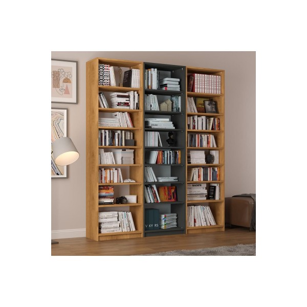 Koyu Gri & Petra Kitaplık K-29 Koyu Gri & Petra Kitaplık K-29