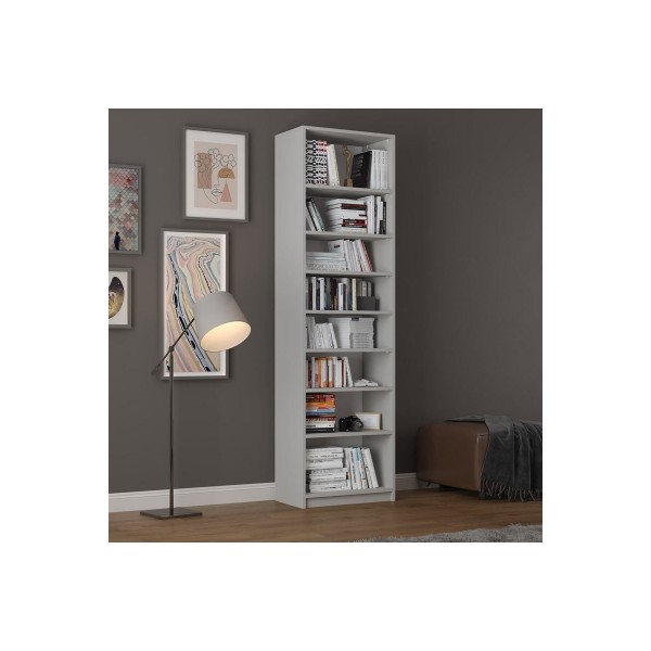 Asra Trend %100 MDFLAM Kül Gri Kitaplık K 03 Asra Trend %100 MDFLAM Kül Gri Kitaplık K 03