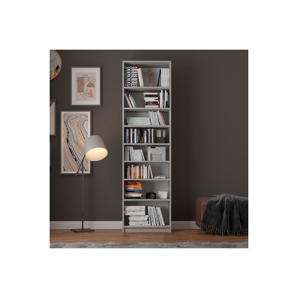 Asra Trend %100 MDFLAM Kül Gri Kitaplık K 03 Asra Trend %100 MDFLAM Kül Gri Kitaplık K 03