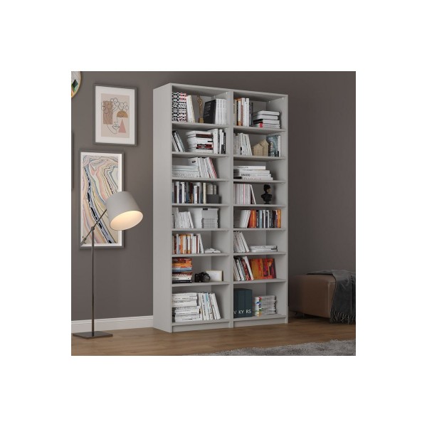 Asra Trend %100 MDFLAM Kül Gri Kitaplık K-11 Asra Trend %100 MDFLAM Kül Gri Kitaplık K-11