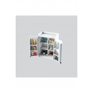 %100 MDFLAM Mutfak Kiler Dolabı Beyaz Mk-08