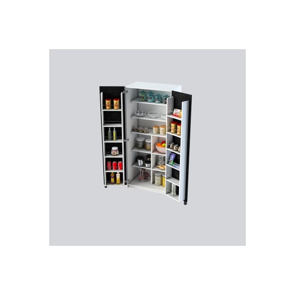 Mutfak Kiler Dolabı Beyaz & Royal Mermer Mk-04 Mutfak Kiler Dolabı Beyaz & Royal Mermer Mk-04