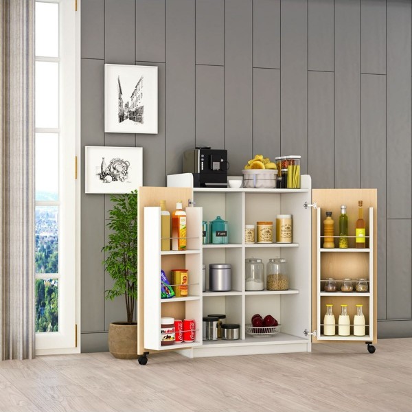 Asra Trend Mutfak Kiler Dolabı Mk-16 (MDFLAM) Asra Trend Mutfak Kiler Dolabı Mk-16 (MDFLAM)