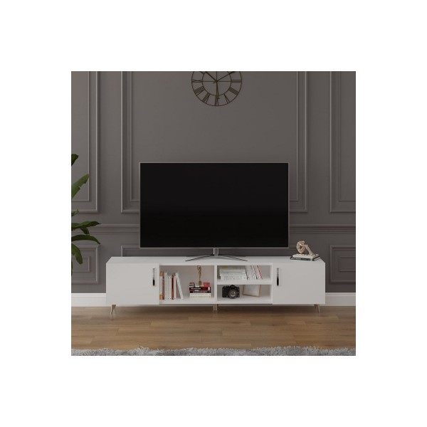 Asra Trend %100 MDFLAM Tv Ünitesi Beyaz T-09 Asra Trend %100 MDFLAM Tv Ünitesi Beyaz T-09