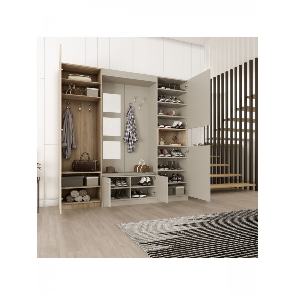 Vestiyer & Portmanto V-04 (210cm) Vestiyer & Portmanto V-04 (210cm)