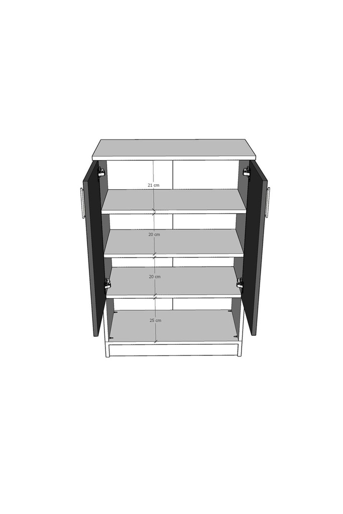 Retro Taş Ayakkabılık A-07 - Görsel 4