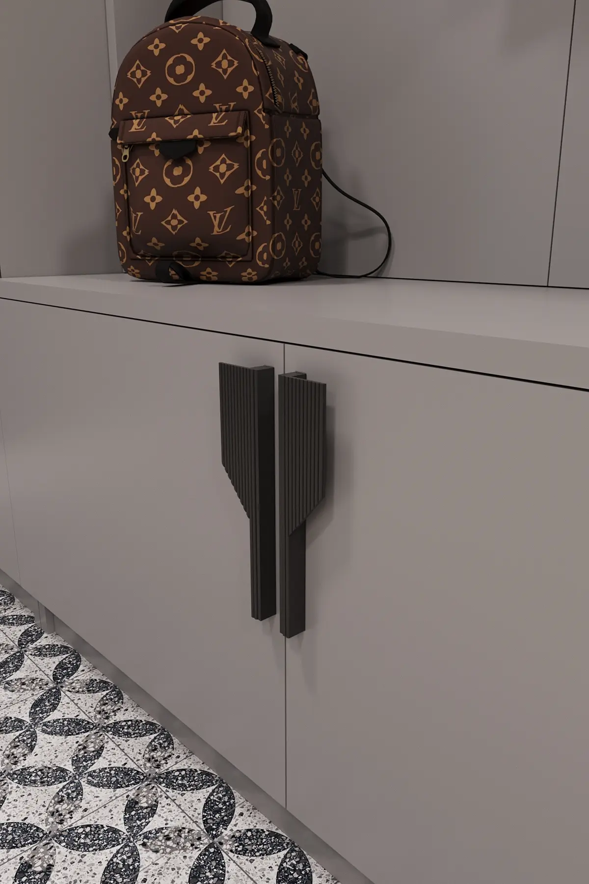 Ayakkabılıklı Askılıklı Vestiyer ve Portmanto 140 cm V-01 