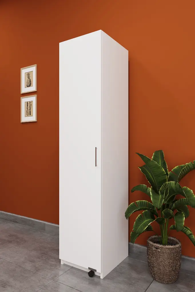 Lüks Çok Amaçlı Kiler Dolabı %100 MDF Erzak Organizer Mutfak Dolabı MK19