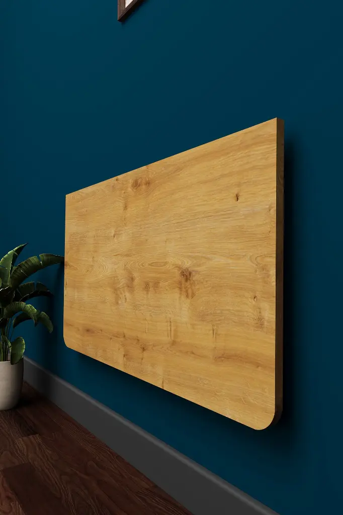 Duvara Monte Katlanır Masa Safir Meşe 90x50 cm - DMM-02
