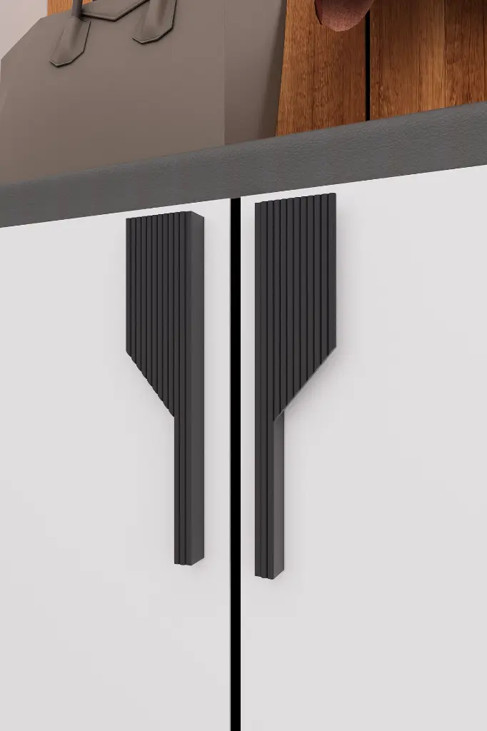Aynalı Vestiyer ve Portmanto 180 cm Ayakkabılıklı Oturmalı V-02