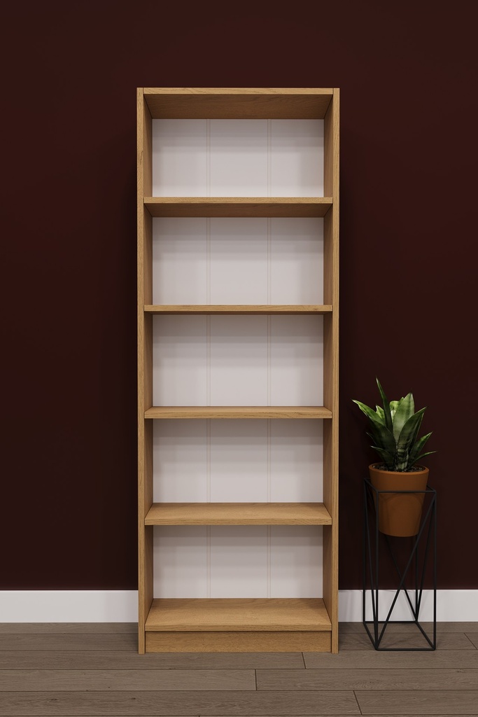 Raflı Kitaplık 169 cm Tek Modül Açık Kitaplık K002 