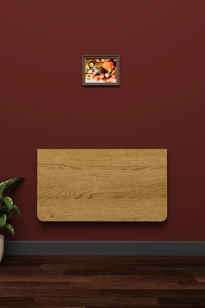 Duvara Monte Katlanır Masa 90x50 cm Açılır Kapanır - DMM-01