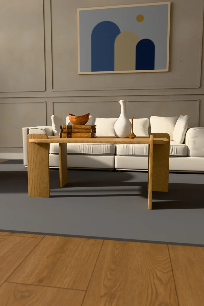 Minimal Orta Sehpa Geçmeli 90x50 cm %100 MDF - OS04