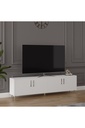 Beyaz TV Ünitesi %100 MDFLAM T-01 - Görsel 3