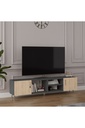 Tv Ünitesi Koyu Gri & Sonoma T-15  - Görsel 3