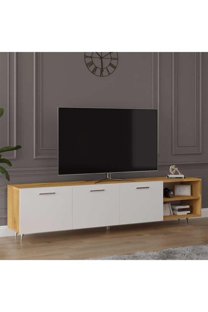 Tv Ünitesi Petra & Beyaz T-20  - Görsel 3