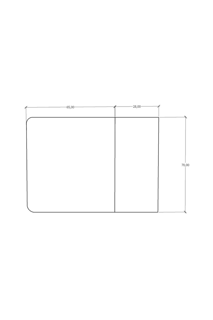 Tek Kanatlı Katlanır Mutfak Masası %100 MDFLAM KM-17 - Görsel 5