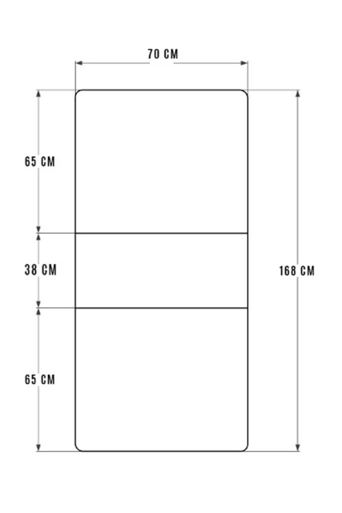 Royal Mermer Katlanır Mutfak Masası KM-30 - Görsel 5
