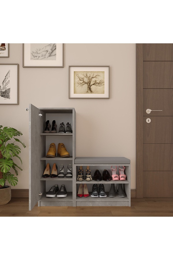 Retro Taş Ayakkabılık A-17  - Görsel 2