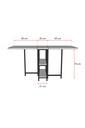 Metal Ayaklı Katlanır Mutfak Masası KM-31 - Görsel 5