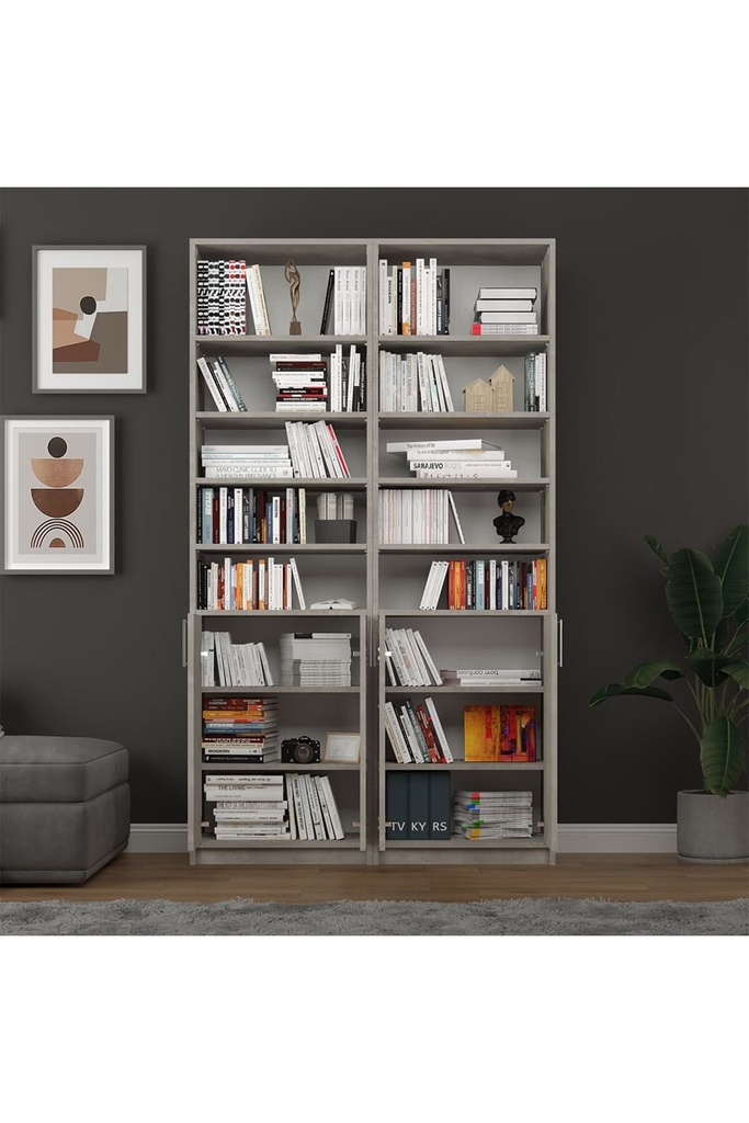 Retro Taş Kapaklı Kitaplık K-45  - Görsel 2