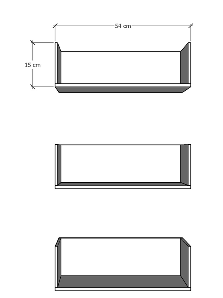 Çocuk Odası Raf / Kitaplık ÇR-03  - Görsel 3