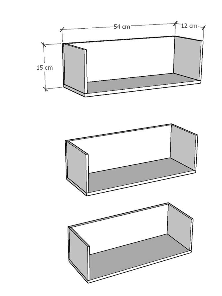 Çocuk Odası Raf / Kitaplık ÇR-03  - Görsel 4