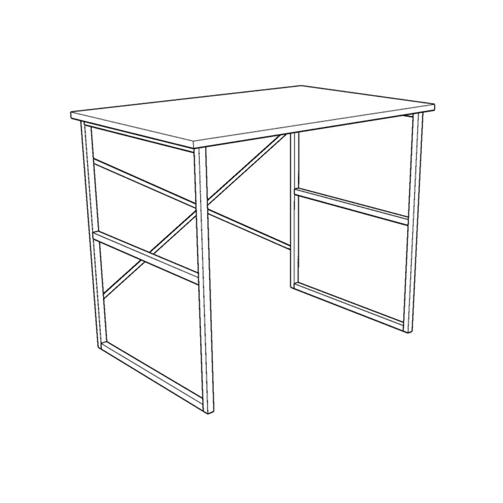 Metal Çalışma Masası METALÇM-02 - Görsel 4