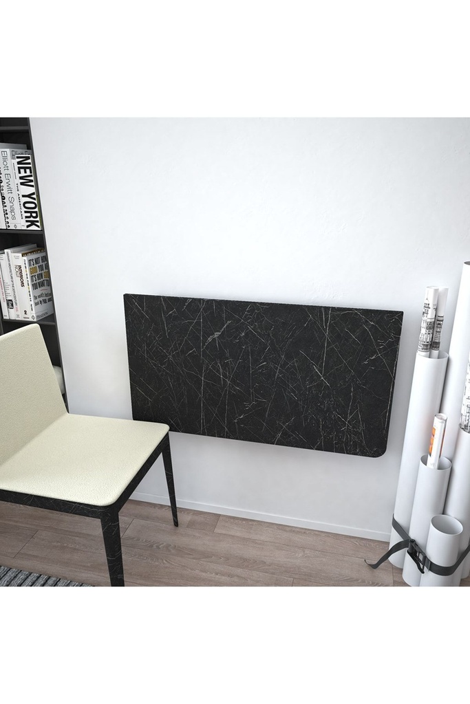 Dmm-04 Duvara Monte Masa Çalışma Yemek Masası Duvardan Açılan Montaj Monteli Masa - Görsel 2