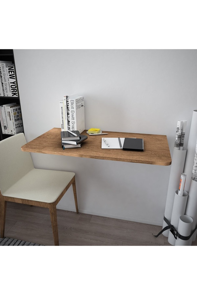 Dmm-05 Duvara Monte Masa Çalışma Yemek Masası Duvardan Açılan Montaj Monteli Masa - Görsel 3