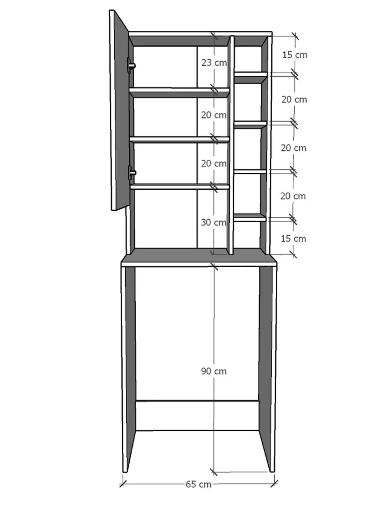 Banyo Dolabı BD-02 - Görsel 2