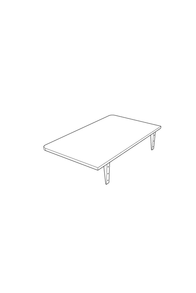 Dmm-07 Duvara Monte Masa Çalışma Yemek Masası Duvardan Açılan Montaj Monteli Masa - Görsel 6